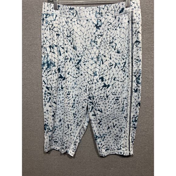 Lululemon Retreat Yogi Crop Pants Star Crushed Silver Fox Deep Navy Size 8 - Picture 4 of 11